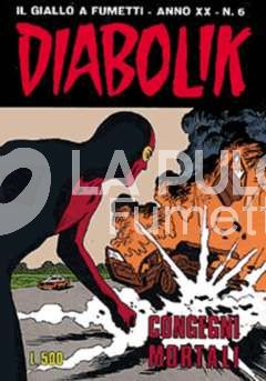 DIABOLIK ORIGINALE ANNO 20 #     6: CONGEGNI MORTALI