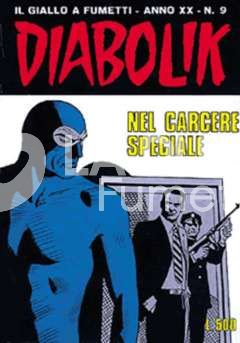 DIABOLIK ORIGINALE ANNO 20 #     9: NEL CARCERE SPECIALE