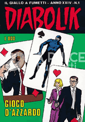 DIABOLIK ORIGINALE ANNO 24 #     1: GIOCO D'AZZARDO