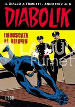 DIABOLIK ORIGINALE ANNO 24 #     8: IMBOSCATA AL RIFUGIO