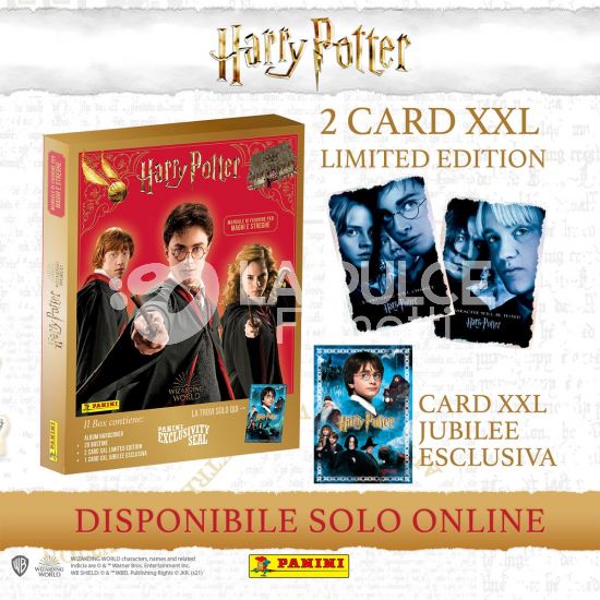 HARRY POTTER : MANUALE DI FIGURINE PER MAGHI E STREGHE COFANETTO EXCLUSIVITY SEAL HARD COVER