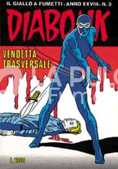 DIABOLIK ORIGINALE ANNO 28 #     3: VENDETTA TRASVERSALE