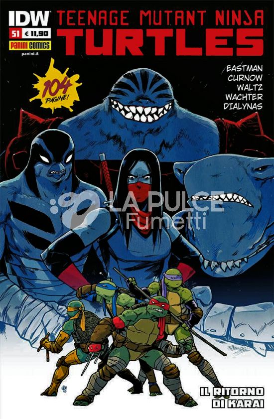 TEENAGE MUTANT NINJA TURTLES #    51