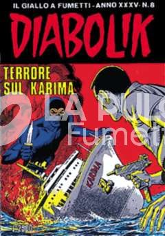 DIABOLIK ORIGINALE ANNO 35 #     8: TERRORE SUL KARIMA