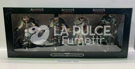 ASSASSIN'S CREED EZIO AUDITORE  - COMPLETE FIGURINE SET