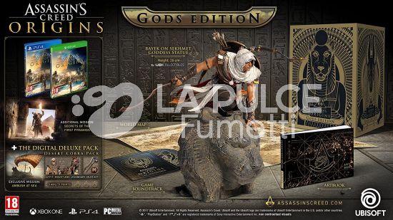 ASSASSIN 'S CREED ORIGINS GOD EDITION Contenete Gioco Ancora Nella Pellicola.