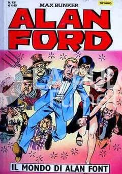 ALAN FORD ORIGINALE #   431: IL MONDO DI ALAN FONT