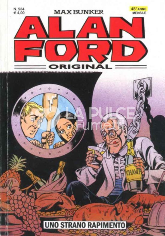 ALAN FORD ORIGINALE #   535: LO SPETTRO DI CANTERVILLE - A COLORI