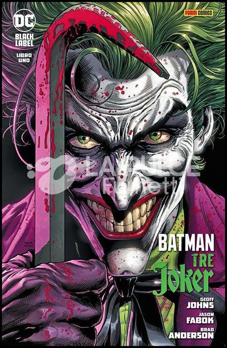 DC BLACK LABEL - BATMAN: TRE JOKER 1/3 + CARTE  COMPLETA NUOVI