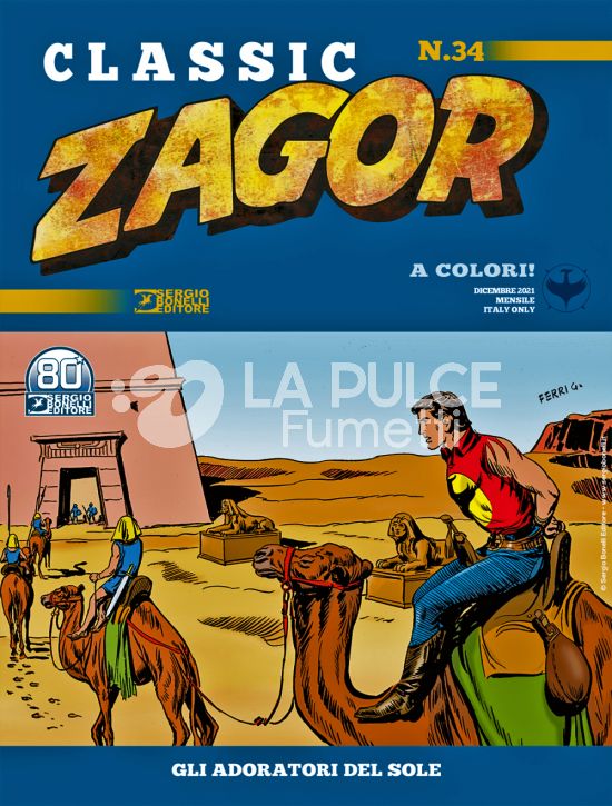 ZAGOR CLASSIC #    34: GLI ADORATORI DEL SOLE