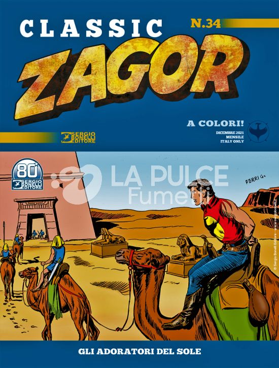 ZAGOR CLASSIC #    34: GLI ADORATORI DEL SOLE