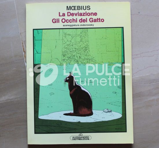 MOEBIUS  -  LA DEVIAZIONE  -GLI OCCHI DEL GATTO 1A EDIZIONE