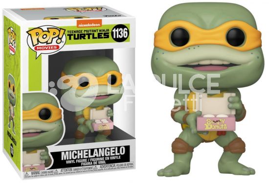 TEENAGE MUTANT NINJA TURTLES: MICHELANGELO - VINYL FIGURE #  1136 - POP MOVIES