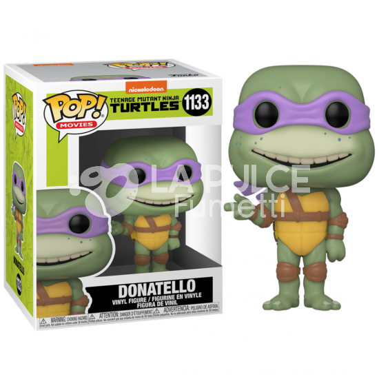 TEENAGE MUTANT NINJA TURTLES: DONATELLO - VINYL FIGURE #  1133 - POP MOVIES