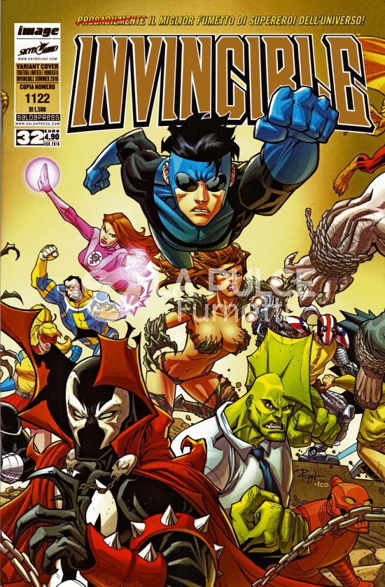 INVINCIBLE #    32 - TIRATURA LIMITATA E NUMERATA - INVINCIBLE SUMMER 2016 - 1500 COPIE