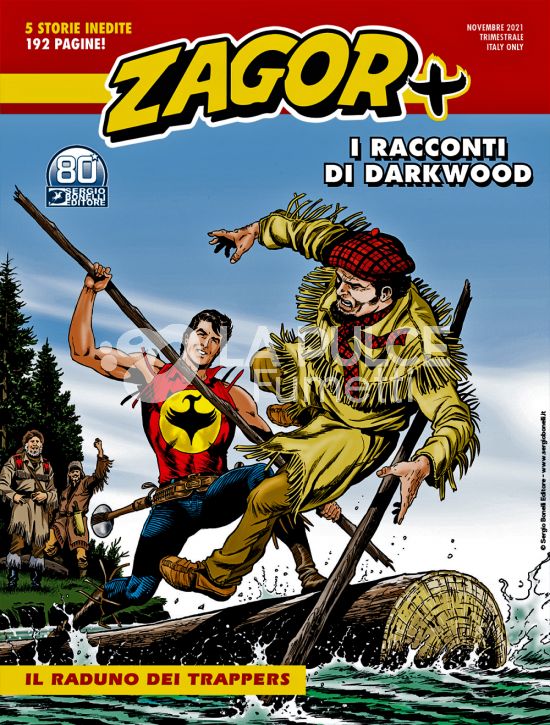 ZAGOR MAXI #    44 - ZAGOR PIÙ 3 - I RACCONTI DI DARKWOOD 6: IL RADUNO DEI TRAPPERS