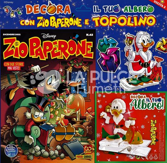 ZIO PAPERONE #    46 - ZIO PAPERONE 42 + IL 3D DI ZIO PAPERONE DA APPENDERE ALL'ALBERO DI NATALE