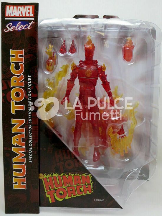 HUMAN TORCH F4 MARVEL SELECT