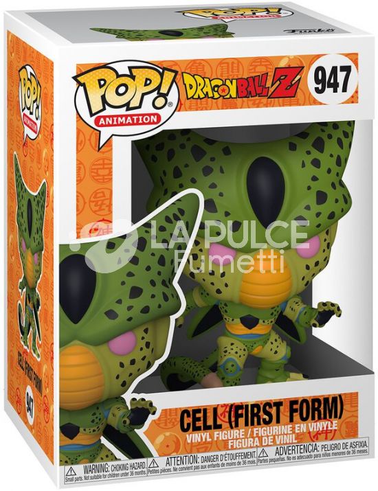 DRAGON BALL Z: CELL FIRST FORM - VINYL FIGURE #   947 - POP FUNKO ANIMATION