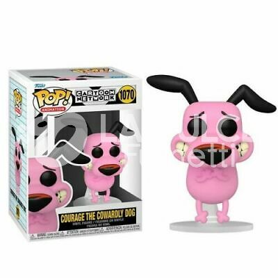 COURAGE THE COWARDLY DOG: LEONE CANE FIFONE- VINYL FIGURE #  1070 - POP FUNKO ANIMATION