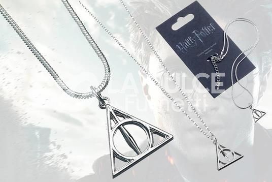 HARRY POTTER NECKLACE: DEATLY HALLOWS ( DONI DELLA MORTE )