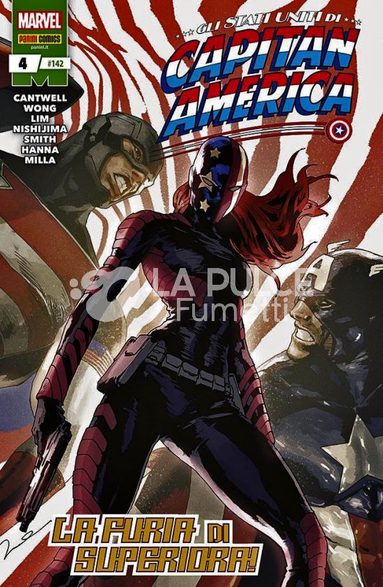 CAPITAN AMERICA #   142 - GLI STATI UNITI DI CAPITAN AMERICA 4