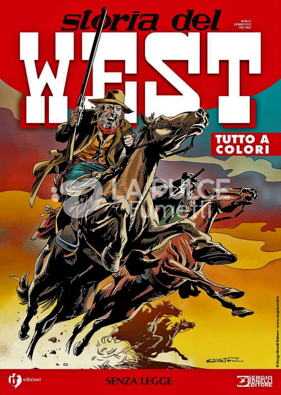 COLLANA WEST #    34 - STORIA DEL WEST 34: SENZA LEGGE