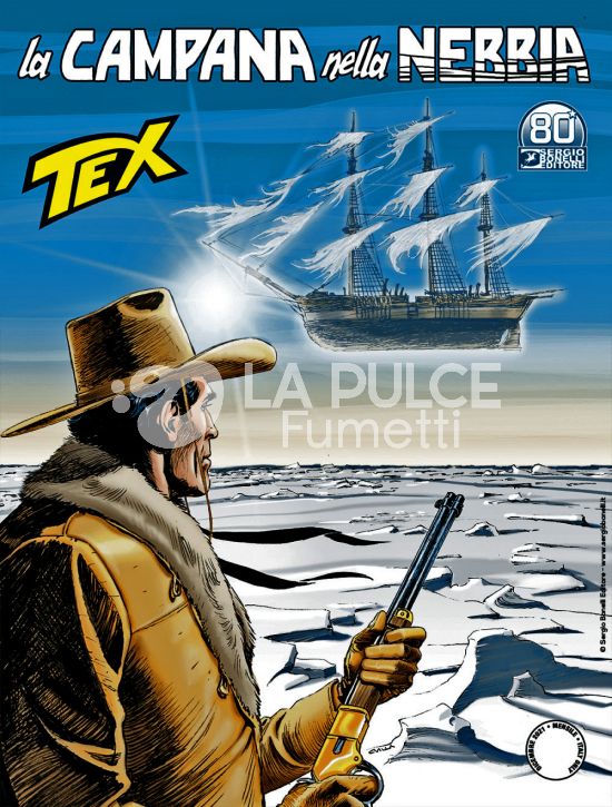 TEX GIGANTE #   734: LA CAMPANA NELLA NEBBIA