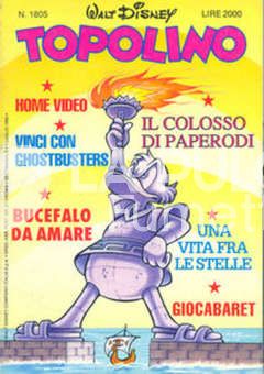 TOPOLINO LIBRETTO #  1805