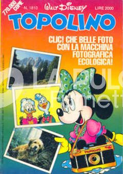 TOPOLINO LIBRETTO #  1810