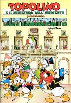 TOPOLINO LIBRETTO #  1635 + ALLEGATO TOPOLINO E IL MINISTERO DELL'AMBIENTE