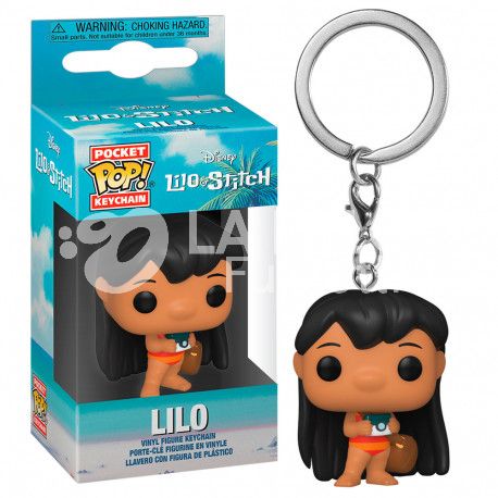 DISNEY LILO E STITCH:  LILO - POP FUNKO POCKET KEYCHAN 4 CM