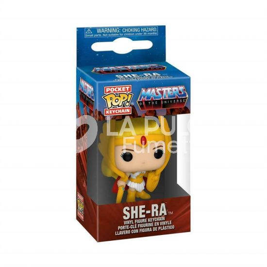 MASTER OF THE UNIVERSE: SHE -RA - POP FUNKO POCKET KEYCHAN 4 CM