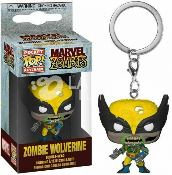 MARVEL ZOMBIES: ZOMBIE WOLVERINE - POP FUNKO POCKET KEYCHAN 4 CM