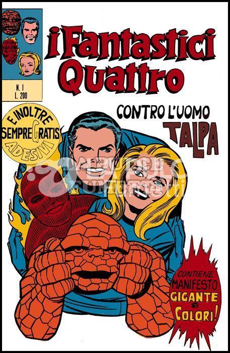 FANTASTICI QUATTRO #     1/227  ( NO ADESIVI E NO MANIFESTO)  QUASI TUTTI EDICOLA/OTTIMI