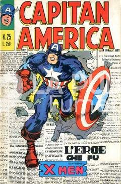 CAPITAN AMERICA #    25: L'EROE CHE FU!