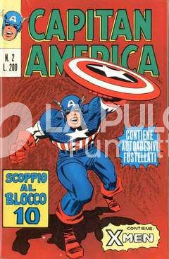 CAPITAN AMERICA #     2: SCOPPIO AL BLOCCO 10 - NO ADESIVI