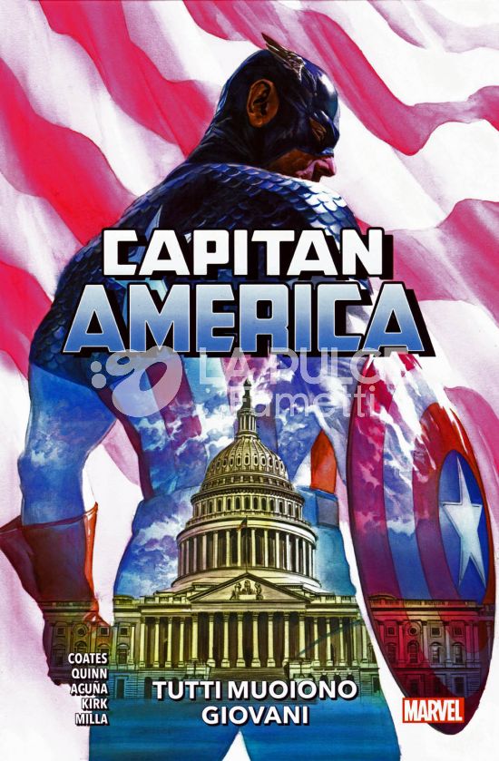 MARVEL COLLECTION - CAPITAN AMERICA - 6A SERIE #     4: TUTTI MUOIONO GIOVANI