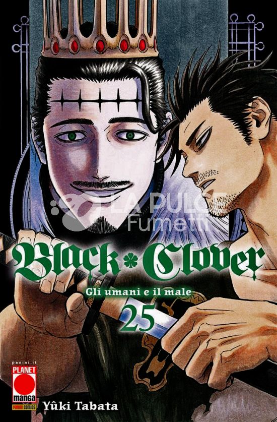 PURPLE #    38 - BLACK CLOVER 25 - 1A RISTAMPA