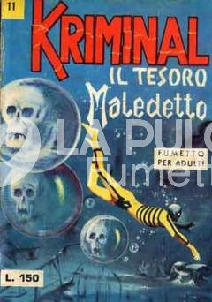 KRIMINAL #    11: IL TESORO MALEDETTO