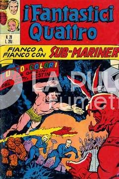 FANTASTICI QUATTRO #    28: FIANCO A FIANCO CON SUB-MARINER