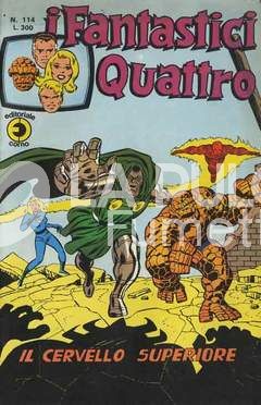 FANTASTICI QUATTRO #   114: IL CERVELLO SUPERIORE