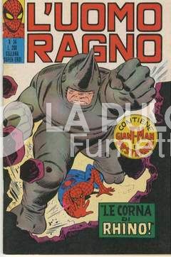 UOMO RAGNO #    34: LE CORNA DI RHINO