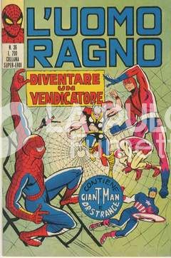 UOMO RAGNO #    36: DIVENTARE UN VENDICATORE