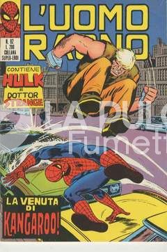 UOMO RAGNO #    82: LA VENUTA DI KANGAROO! ( MANCA 1 PAGINA DI PUBBLICITA' )