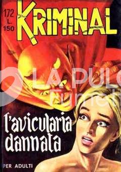 KRIMINAL #   172: L'AVICULARIA DANNATA