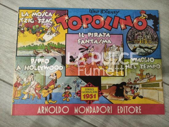 TOPOLINO STRISCE GIORNALIERE  ANNO 1951: IL PIRATA FANTASMA E ALTRE STORIE   COPIA NUMERATA 792