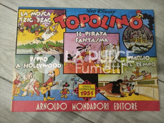 TOPOLINO STRISCE GIORNALIERE  ANNO 1951: IL PIRATA FANTASMA E ALTRE STORIE   COPIA NUMERATA 792