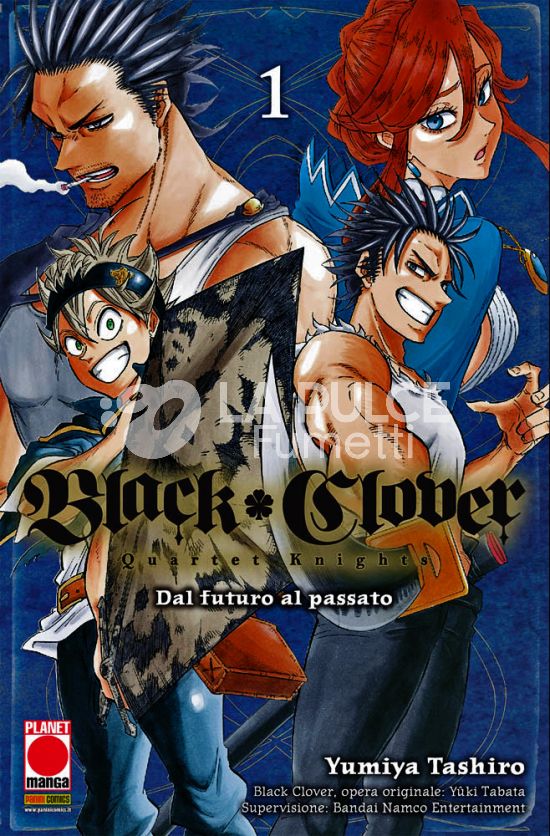 POWERS #     8 - BLACK CLOVER - QUARTET KNIGHTS 1 - 1A RISTAMPA