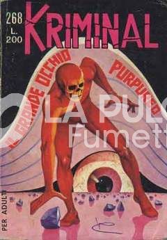 KRIMINAL #   268: IL GRANDE OCCHIO PURPUREO